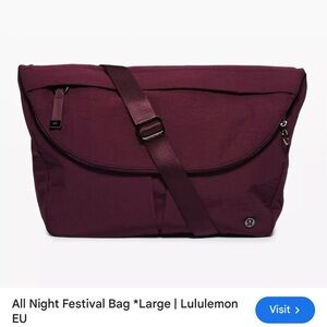 lululemon athletica Men's Bag in Purple